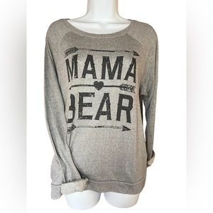 Mama Bear knit long sleeve shirt
